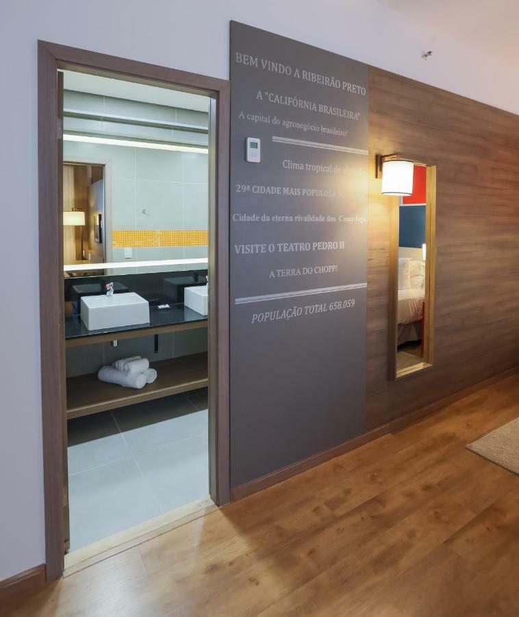 Hotel Tryp By Wyndham Ribeirão Preto Exterior foto A room at the hotel